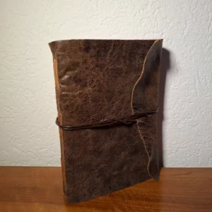 Cahier A5 couverture en cuir souple
